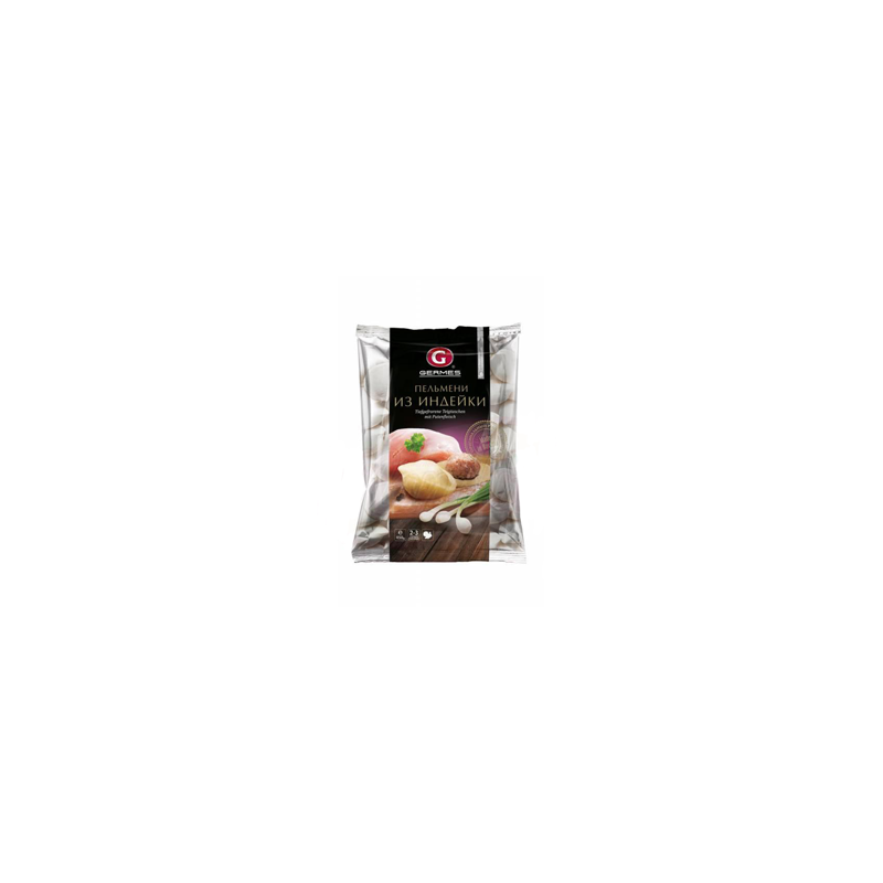 Пельмени с индюшатиной 450 гр.