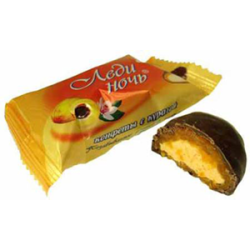 Chocolade snoepjes met abrikoos"