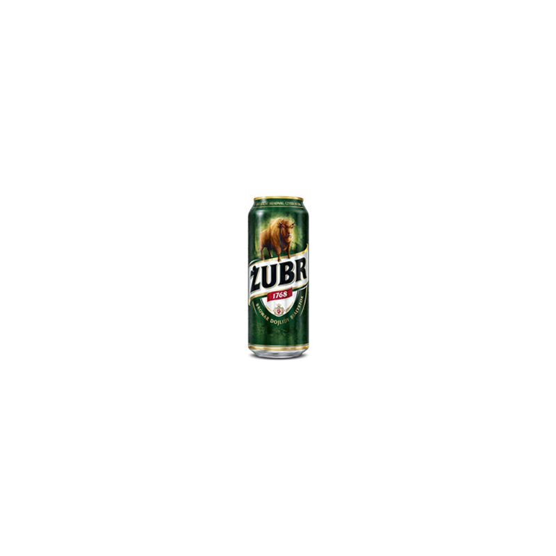 Beer "Zubr" 0,5 l.alk.6,0%