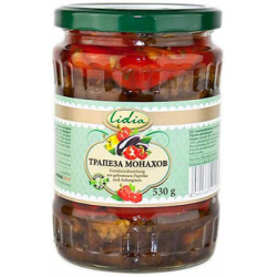 Paprika en aubergine gegrilde