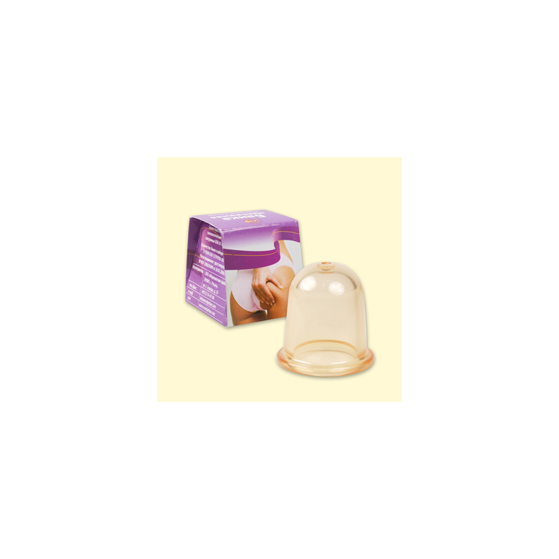 Plastic massagepot,B-5 cm, D-4 cm.