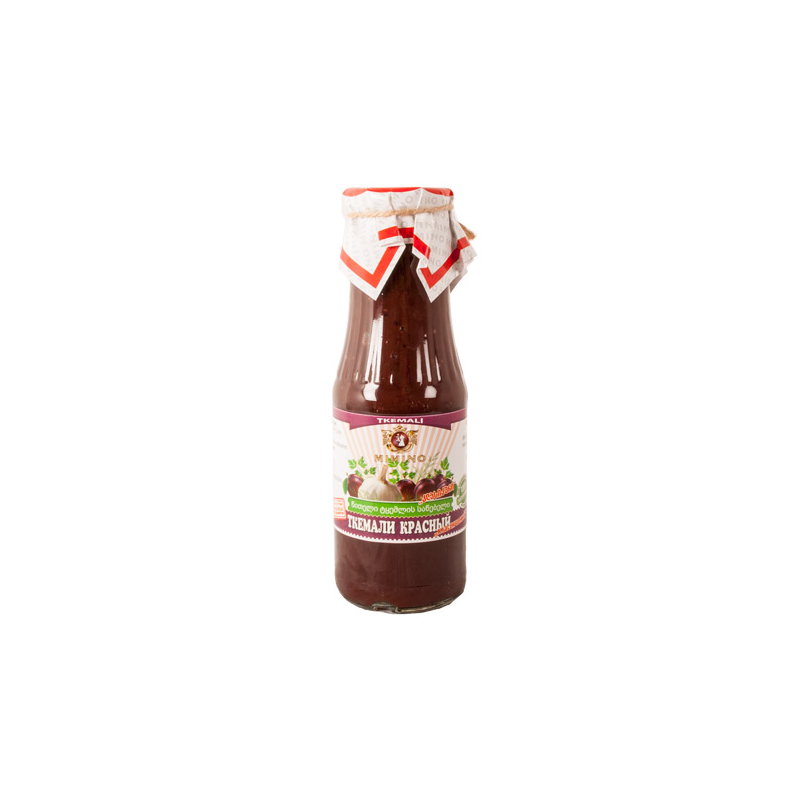 The sauce "Tkemali" red