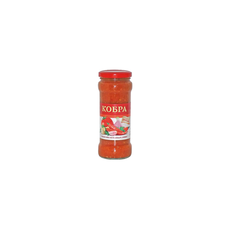 Scherpe "Cobra" tomatensaus