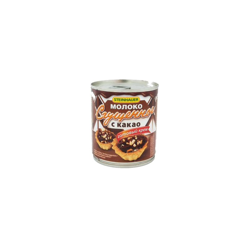 Gecondenseerde melk met cacao