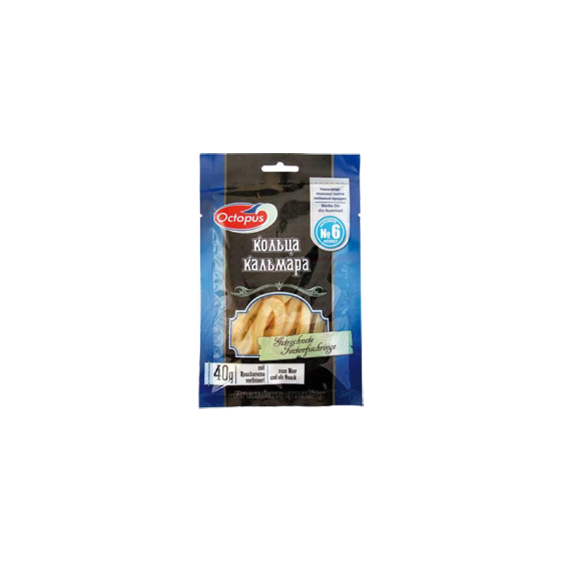 Сушенные кольца кальмара