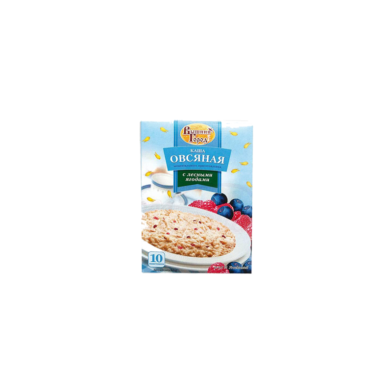 Каша овсяная с лесн.ягодами