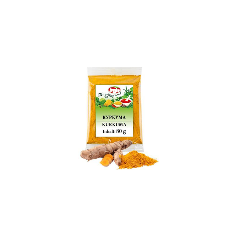 Kurkuma poeder 80g.