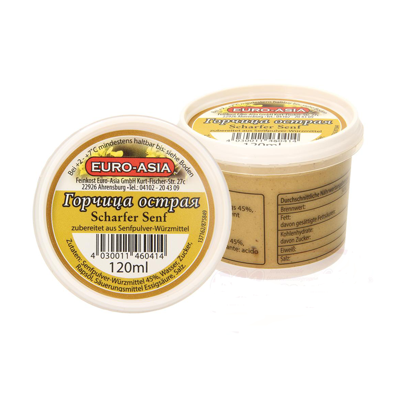 Mosterd Scherpe 120 ml.