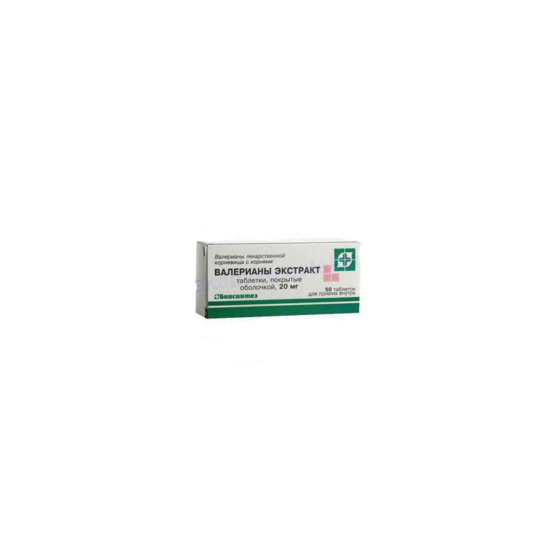 Valerian, 50 tablets