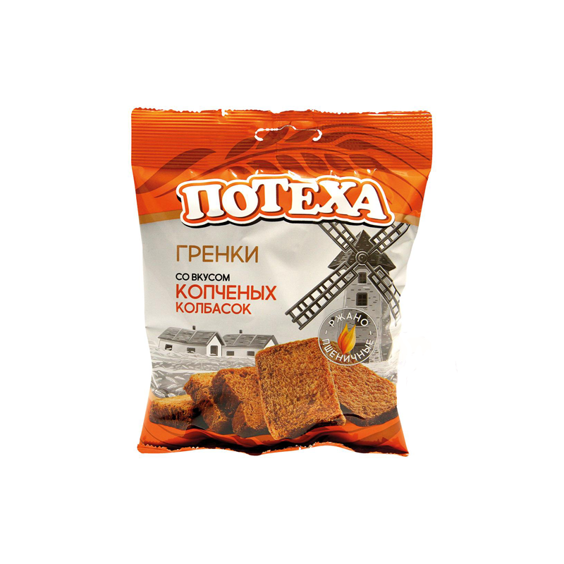 Сrackers with taste of sausages