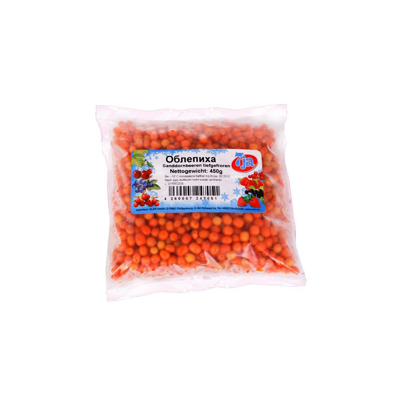 Облепиха свежемороженая
