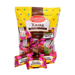 Halva sunflower in choco