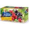 Vruchtenthee-zwarte bes met cranberry