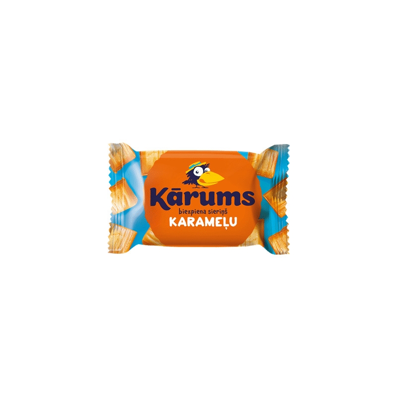Caramel curd cheese Karums