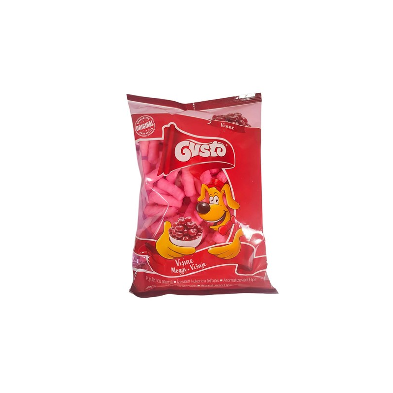 Maisstokjes met kersensmaak