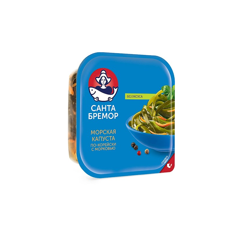 Морская капуста с морковью