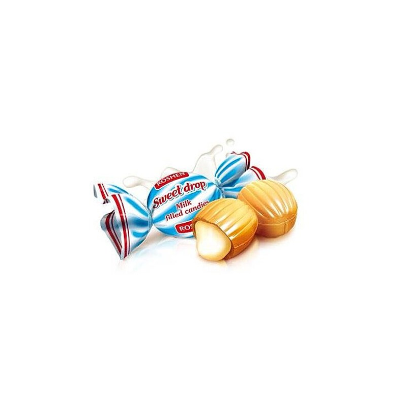 Caramel met melk vullen