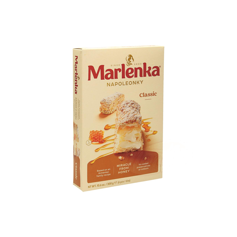 Puff pastries "Napoleonki"