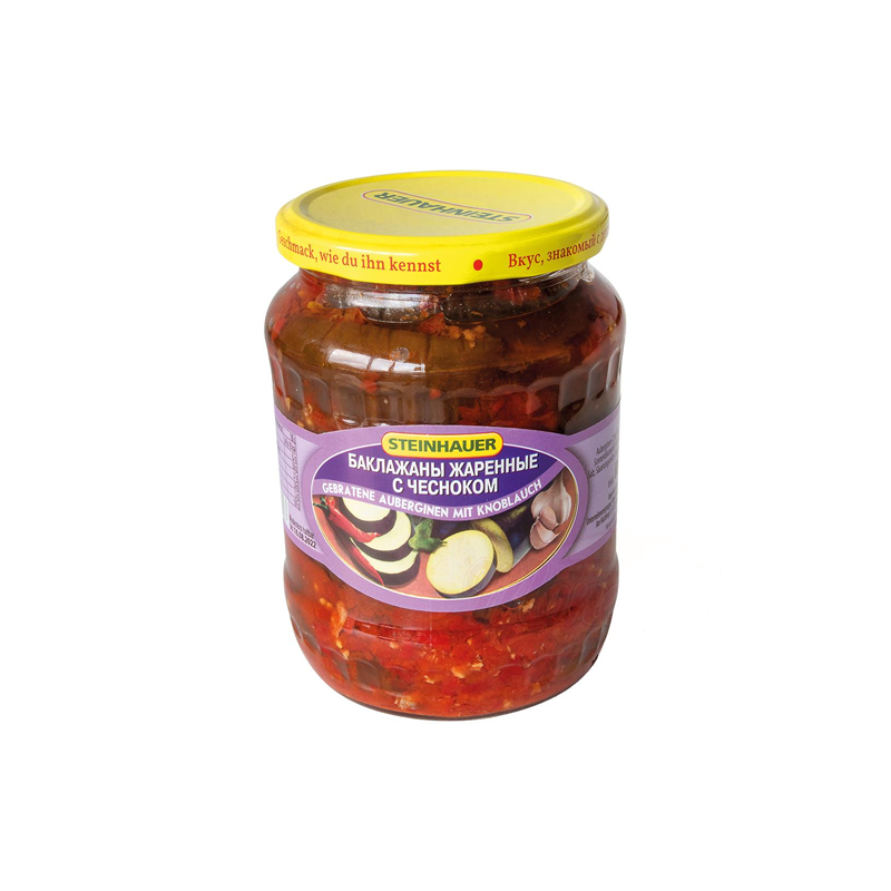 Баклажаны жареные с чесноком