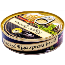 Sprats in oil, 160 gr