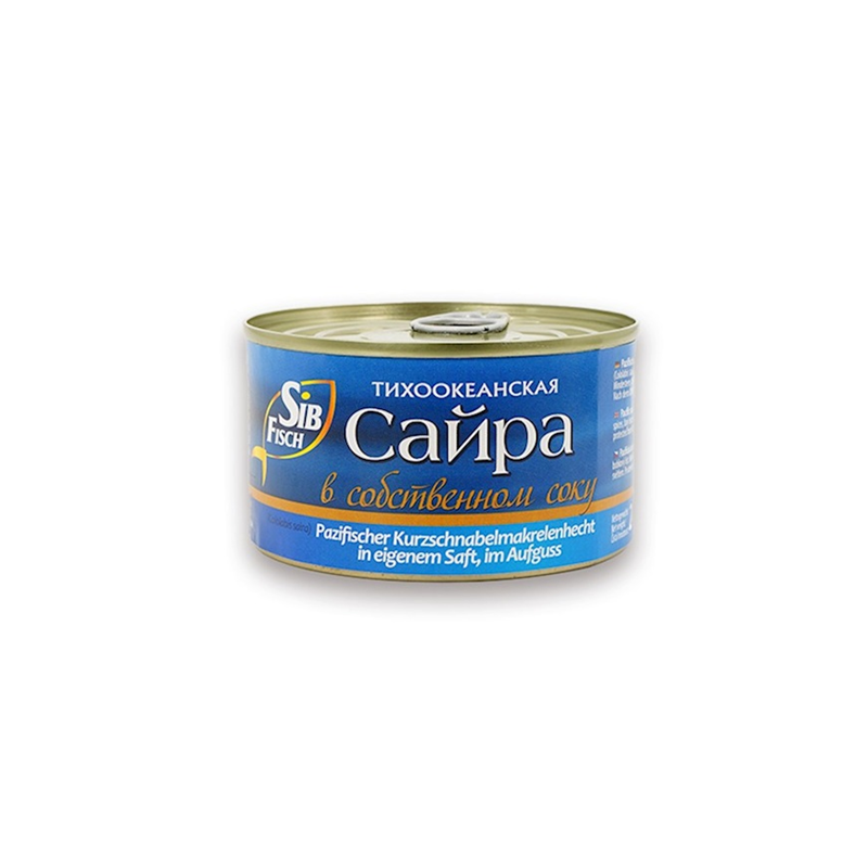 Сайра в собственном соку