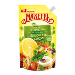 Mayonnaise with lemon juice