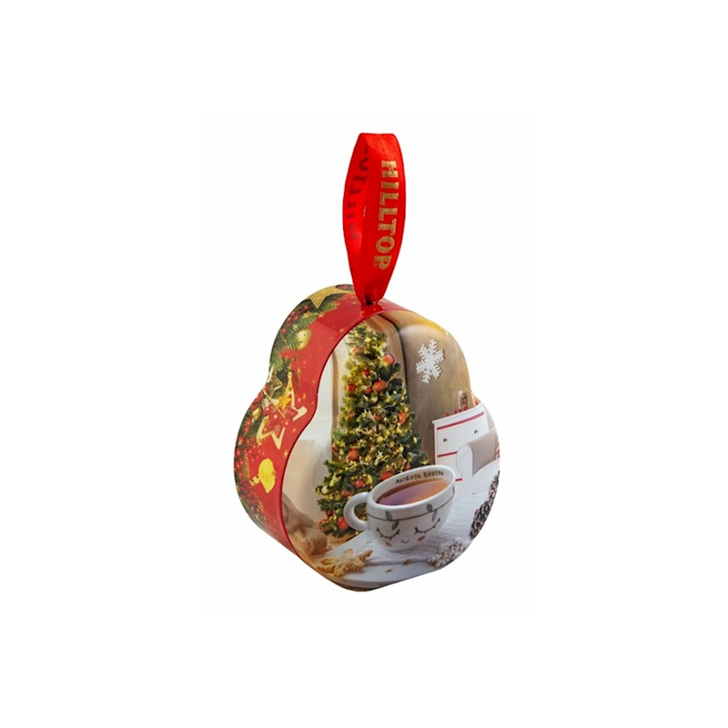 Kerstboomversiering in een doosje