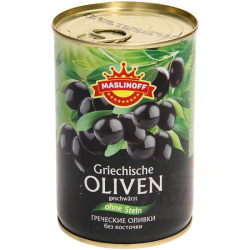 Olives black pitted