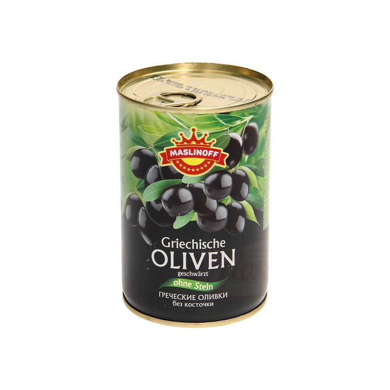 Olijven zwart  ontpitte