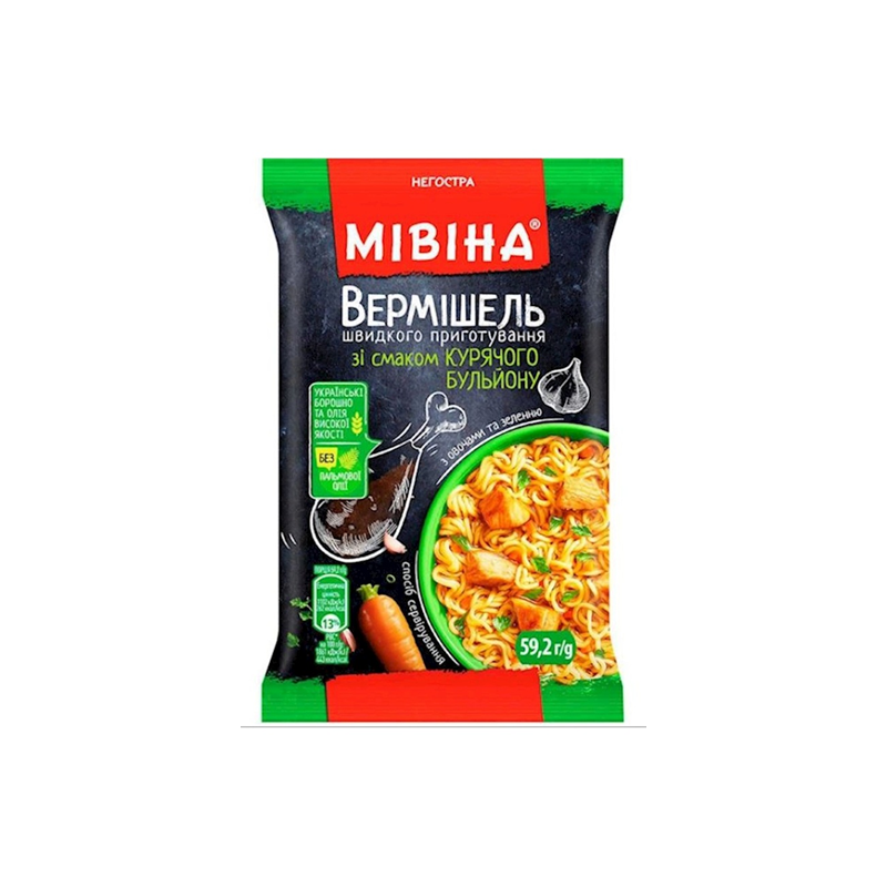 Лапша Куриная  " Мивина "