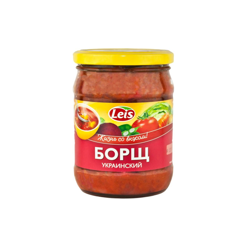 Борщ украинский с фасолью