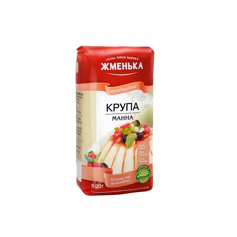 Griesmeelpap,900 gr.