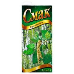 Birch juice, 1 liter.