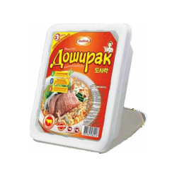 Noedels met rundvleessmaak