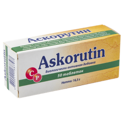 Ascorutin, 50 tablets.
